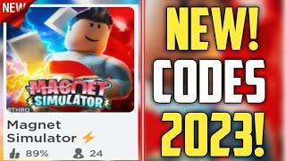 FUTURE CODES!! | *NEW* ROBLOX MAGNET SIMULATOR CODES 2023!