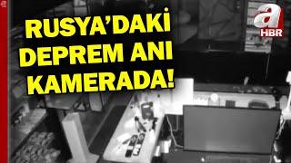 Rusya’da 7,2 büyüklüğünde deprem kamerada! | A Haber