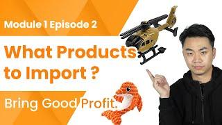 What Products to Import from China to Make Good Money? |Module 1 Ep2