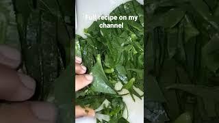 Your kids will start loving palak | kids recipe | Lunch dinner | #ytshorts #cooking #homemadefood