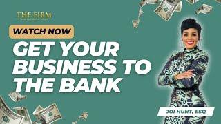 Get your business to THE BANK