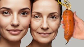 Carrots Erases all Wrinkles on the Face! 100 Year Old Recipe! TOP Recipes