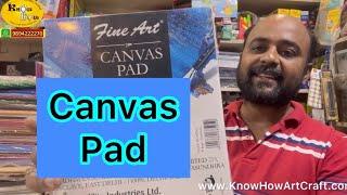 Canvas Pad-Most Economical Option for fine Artist versus canvas board