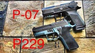 CZ P-07 vs Sig Sauer P229 - If I Could Only Have One...