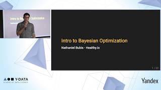 Y-DATA Tel Aviv #7 - Nathaniel Bubis: Introduction to Bayesian Optimization