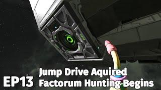 space engineers EP13 Jump drive Build, Factorum Here I come