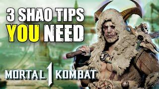 3 Beginner General Shao Tips You NEED To Know | Mortal Kombat 1