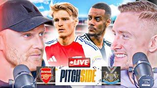 SEMI-FINAL! ARSENAL vs NEWCASTLE | Pitch Side LIVE!