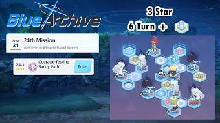 Blue Archive Global - Story Stage Hard 24-3 (3 Star & 6 Turn Clear) + Pyro Box