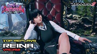 Tekken 8 | Best Reina (Yagami) Top Replays  | High Level Gameplay