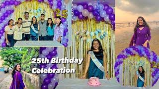 25th Birthday  Vlog | Best Birthday Surprise | family Friends | Aayush Dalvi