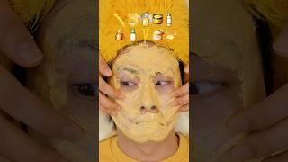 상큼상큼노랑 이모티콘으로 남편 피부관리 ASMR (Korea Husband Skincare Routine ASMR)  #shorts #asmr