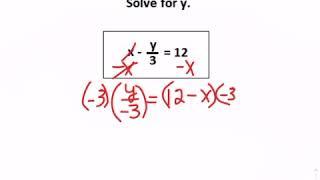 Solve for the indicated variable.