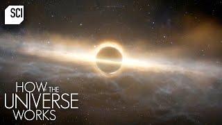 Crossing the Event Horizon of a Supermassive Black Hole | How the Universe Works | Science Channel