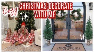 2022 COZY CHRISTMAS DECORATE WITH ME | Tara Henderson