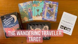 The Wandering Traveler Tarot | Full Flip Through