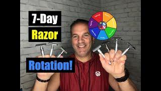 New! 7 Days of Shaving - A Well Rounded Razor Rotation