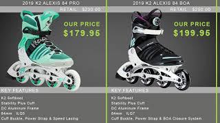 2019 K2 Women's Inline Skate Buying Guide by InlineSkatesDotCom