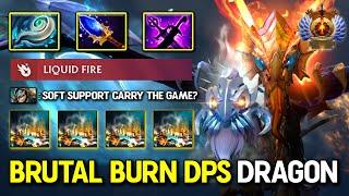 MVP HARD SUPPORT Jakiro Aghs Scepter + Kaya & Sange Build Brutal Burn DPS 100% Carry The Game DotA 2