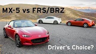 The Driver's Choice? - MX5 vs FRS (Gt86, BRZ)  - Everyday Driver