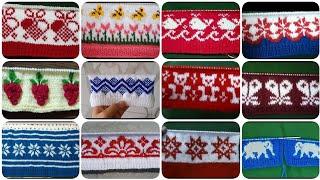 Border design for Babies/Ladies Cardigan/Sweater/hand knitting sweater graph border design