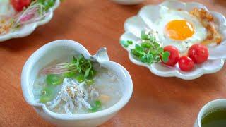 Summer Gastronomy| Rice Cooker Recipes with Fresh Ingredients: Edamame and Shirasu Congee, Beef Stew