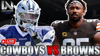 Cowboys vs. Browns: Live Reaction Post GAME | First Game Showdown