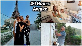 24 Hours Awake :  The Travel Day That Broke Us ️ | VLOG#2056