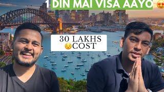 Australia visa granted in 4 hour | Study in Australia from Nepal