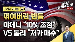 [김현석의 월스트리트나우-12월20일] 야데니 "10% 조정" VS 톰리 "저가 매수"