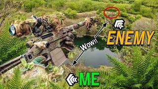 Long Range Airsoft Sniper Invisible In Plain Sight ️