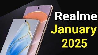 Realme Top 3 UpComing Phones January 2025 ! Price & Launch Date in india