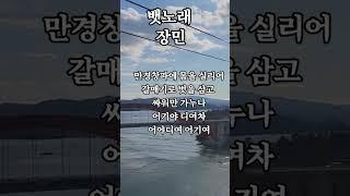#뱃노래 #장민