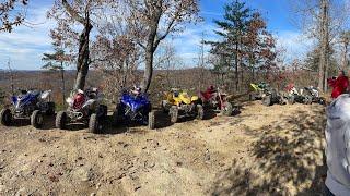 White sulfur Atv trails! With Dirt Obsexxion, The Atv World and Team Wax!