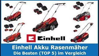 Die besten Einhell Akku Rasenmäher 2024 (TOP 5)  Testsieger im Vergleich (gut und günstig)