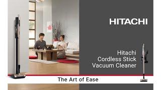 Hitachi Cordless Stick Vacuum Cleaner | The Art of Ease