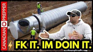 F$#% it!!! WW3 IS HERE I'm Building a DOOMSDAY BUNKER