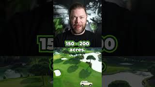 A Building Larger Than an Average Golf Course  ️