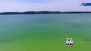 Northern Michigan From Above: Sunny Day On Lake Leelanau