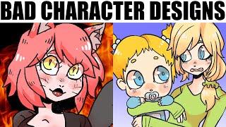 THE 5 WORST CHARACTER DESIGN TRENDS [in cartoons, movies + games]