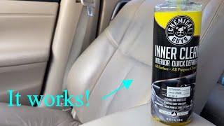 How to get blue jean stains from leather seats! (Under $10 dollar solution)