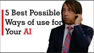 Five Best Possible Ways of Use for your AI | Brian Roemmele | Jordan Peterson