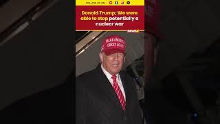 Donald Trump Reveals Secrets Behind Avoiding a Nuclear War During His Term #donaldtrump #shorts
