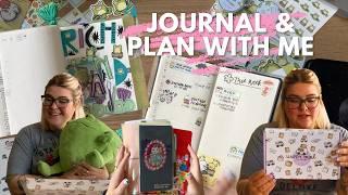 Journal and Plan with Me in my  Hobonichi Cousin and Weeks