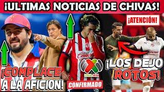 ULTIMA HORA AMAURY DA LA MEJOR NOTICIA EN CHIVAS! GAGO DEJO EL VESTIDOR TOCADO REGRESA CADE COWELL