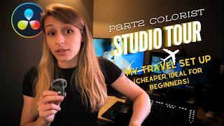 Commercial Colorist Studio Tour Part 2 - Which color grading gear I have when I travel