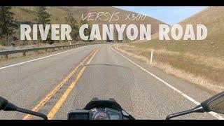 Versys X300 - Break In Ride - MPG Test - The Canyon Run