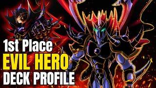 1st Place EVIL HERO Deck Profile Post SUDA | Competitive Yu-Gi-Oh! OCG