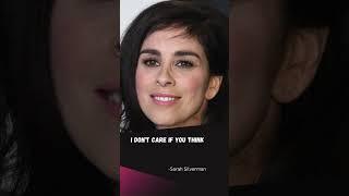 I don't care if you think I'm racist  |  Sarah Silverman