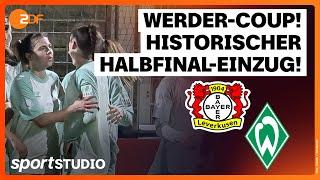 Bayer 04 Leverkusen – Werder Bremen | DFB-Pokal Frauen 2024/25, Viertelfinale | sportstudio